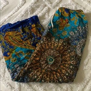 Bohemian cotton pants from Thailand